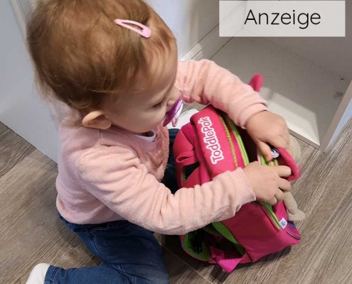 Kleinkinder Rucksack zum Reisen - Kleine Hände