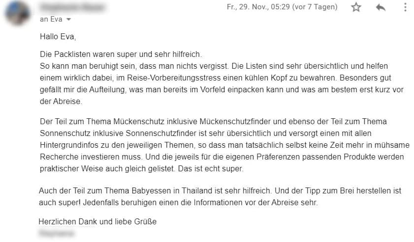 Thailand mit Kind Info-Set