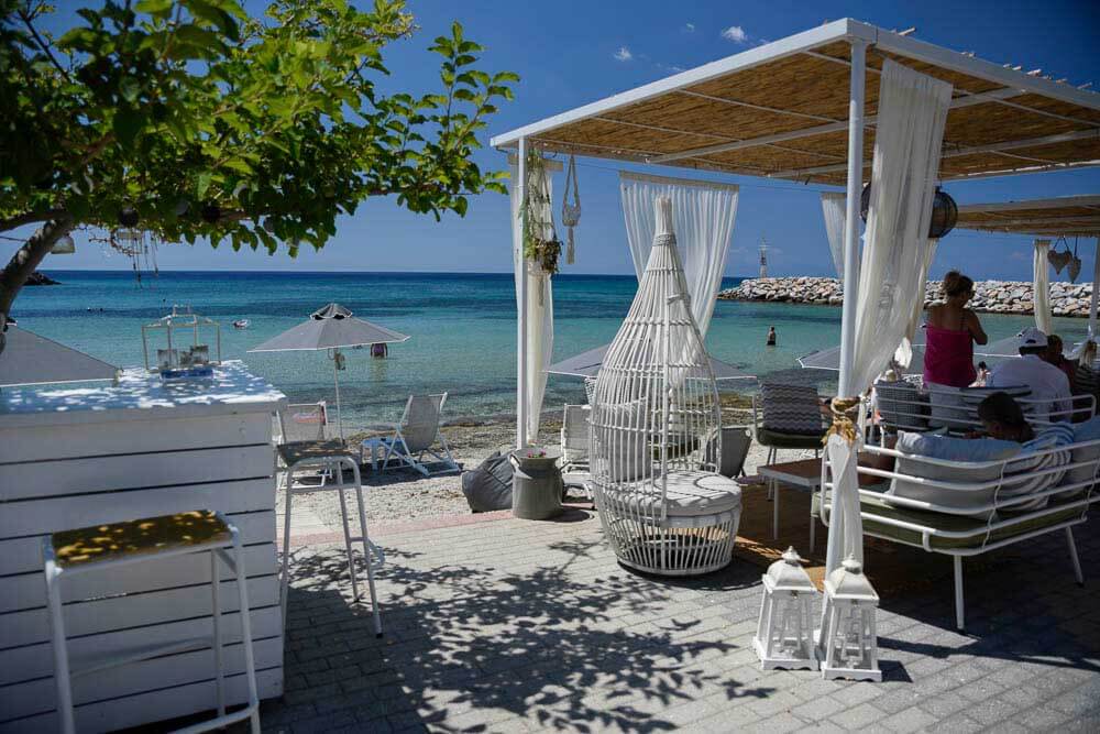 Chalkidiki mit Kindern Beach Bar