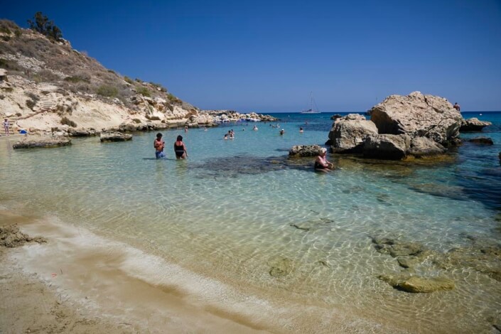 Zypern mit Kindern-Konnos Bay