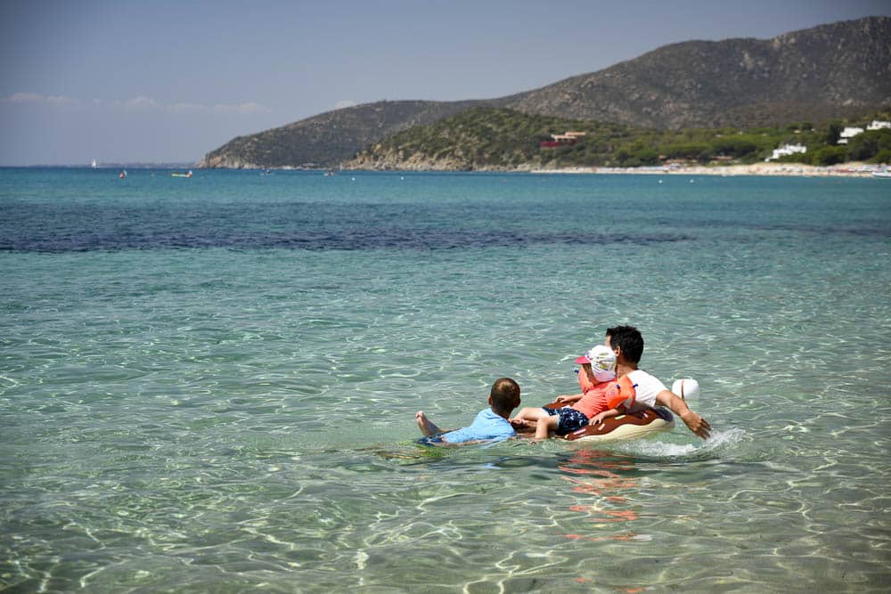 Urlaubsziele mit Kindern - Sardinien